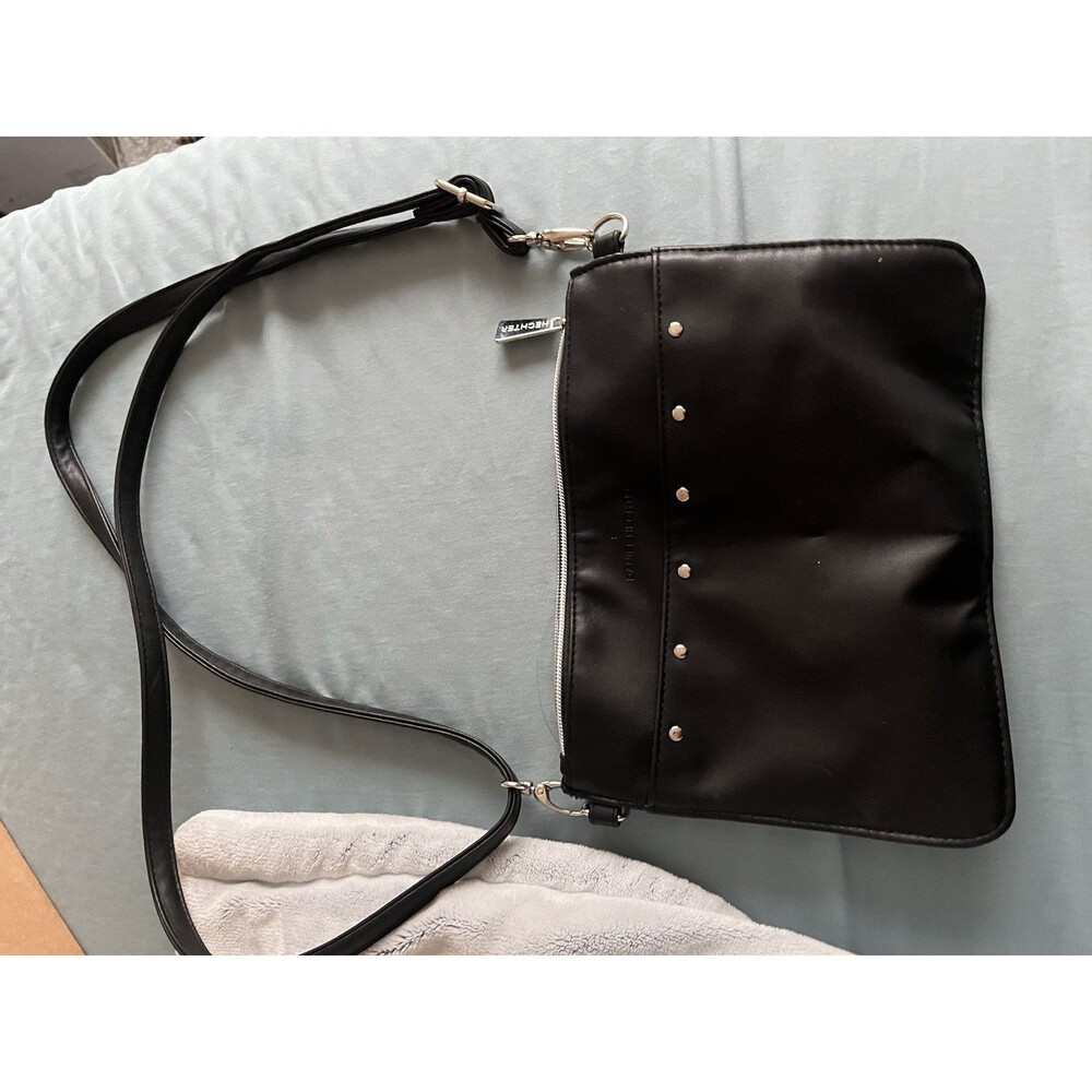 Daniel Hechter Black Studded Handbag